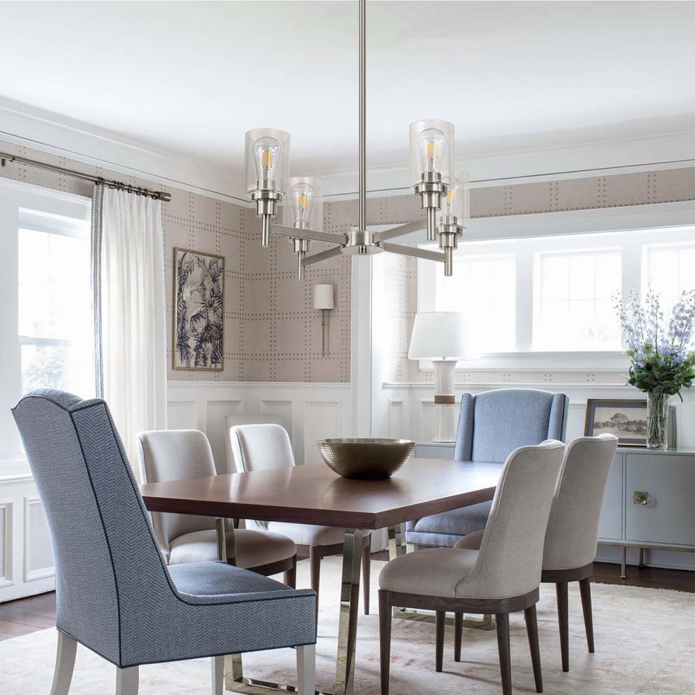 4-Light Chandelier Modern Chandeliers