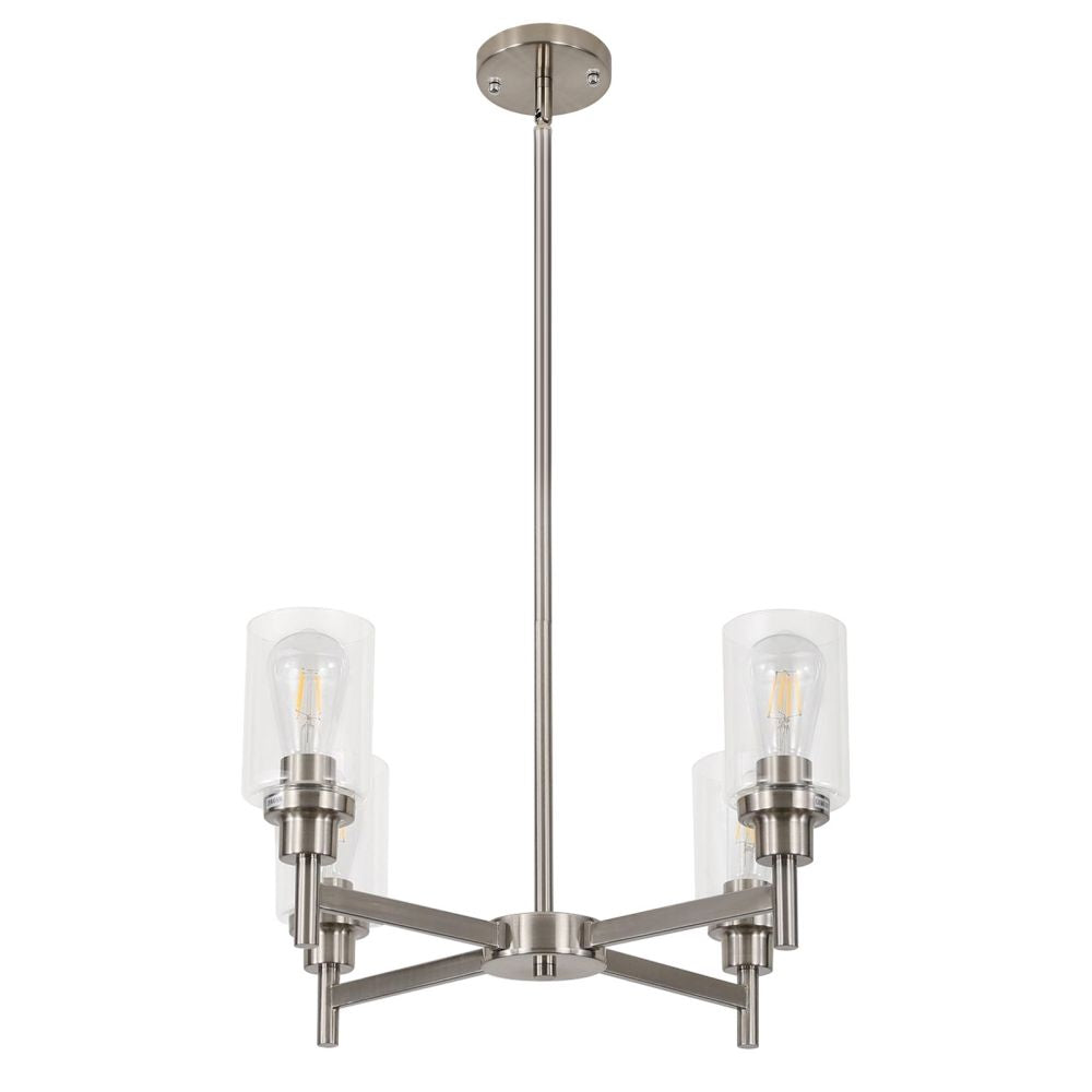 4-Light Chandelier Modern Chandeliers