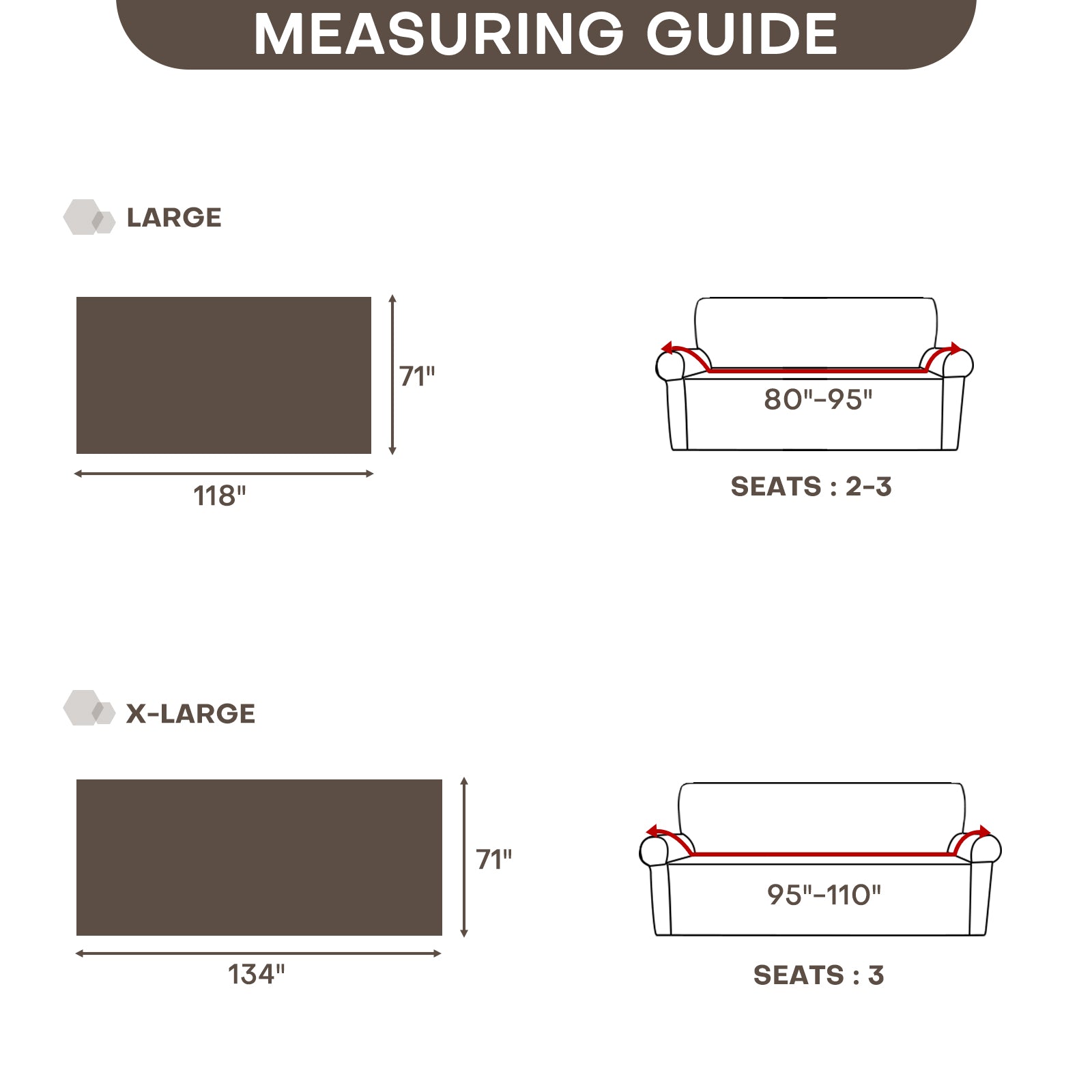 Osunnus Chenille Couch Cover Universal Sofa Cover Sofa Slipcover for Pets Dogs Cats