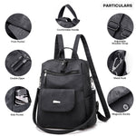 Leather Backpack Purse for Women Vintage Fashion Travel Backpack Shoulder Bag