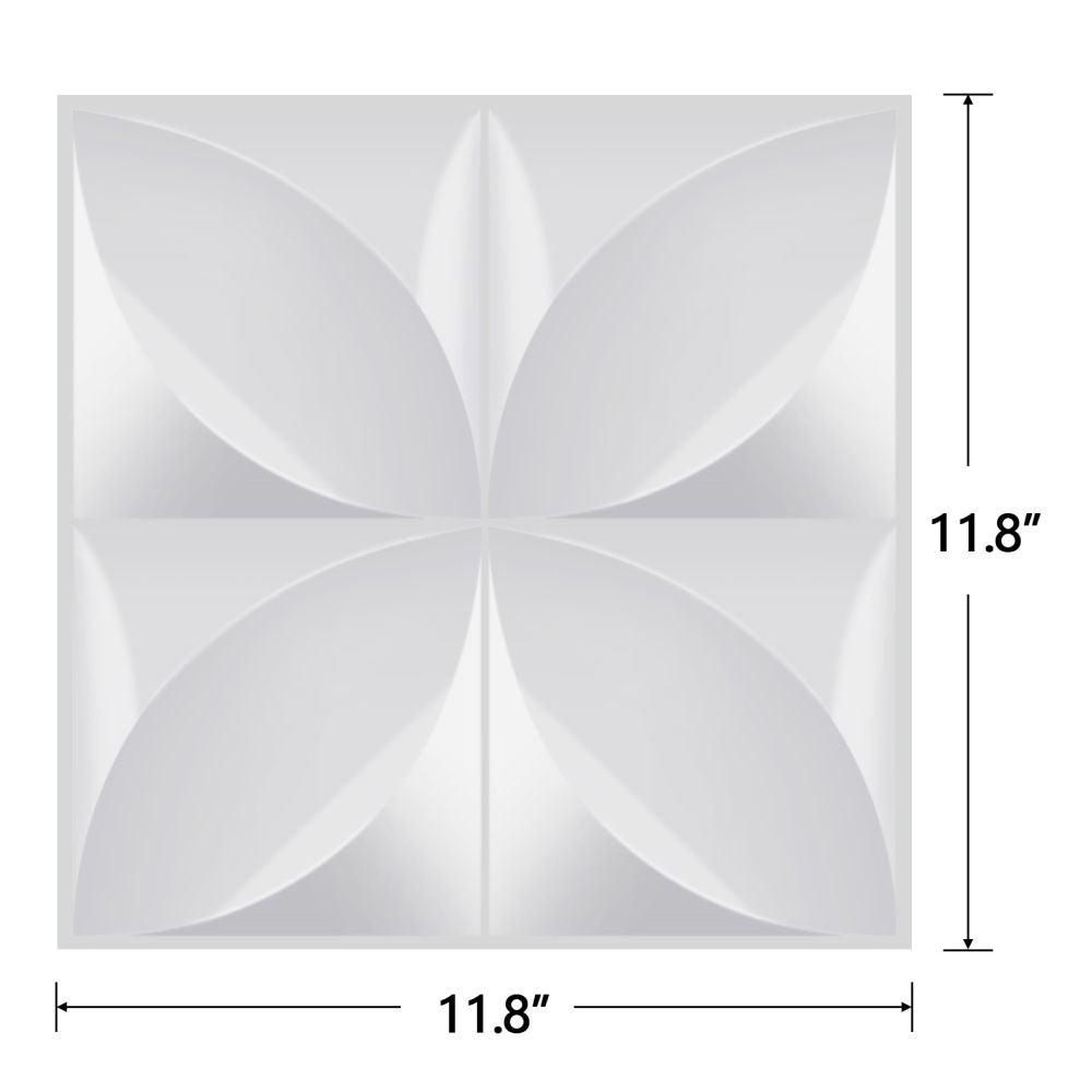 12 Tiles 3D Wall Panels