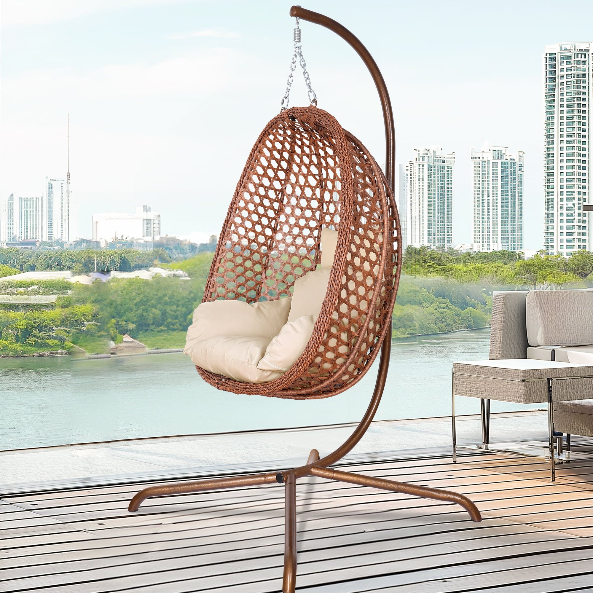 Hanging Egg Swing Chair-3