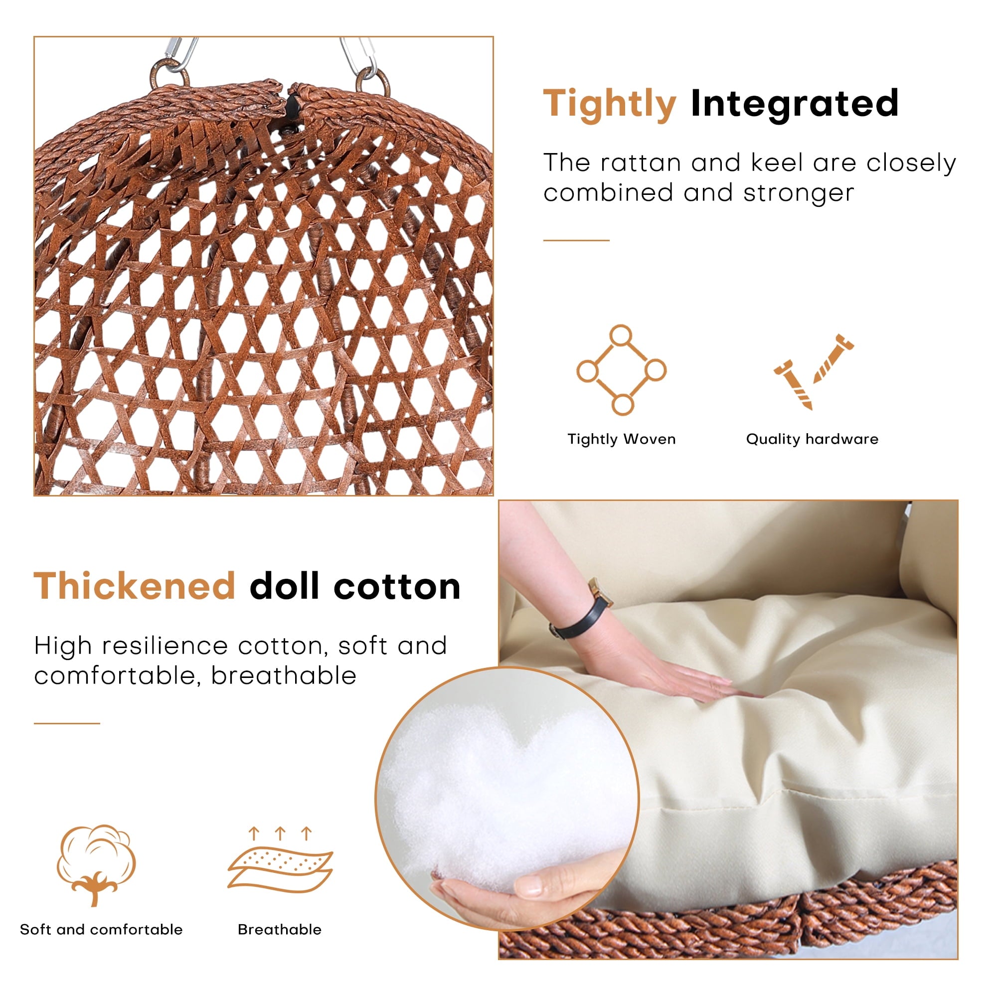 Hanging Egg Swing Chair-4