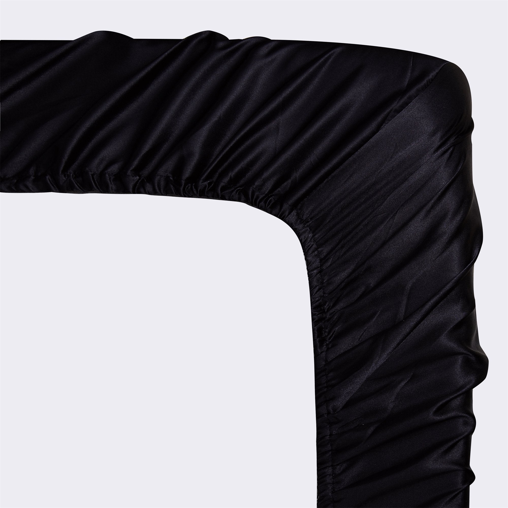 Fitted Sheet Deep Pocket Bed Sheet Satin Silk Sheets-6