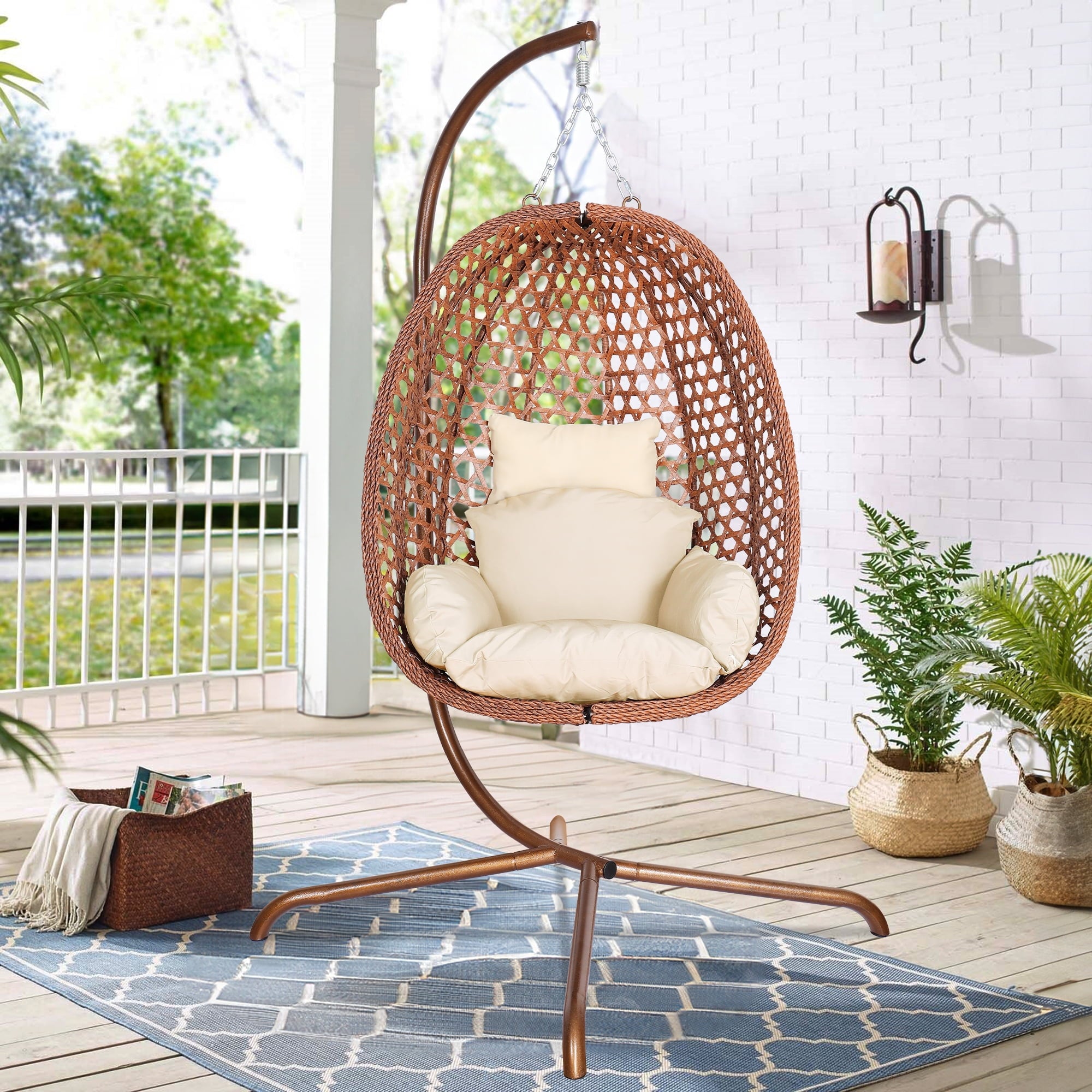 Hanging Egg Swing Chair-2