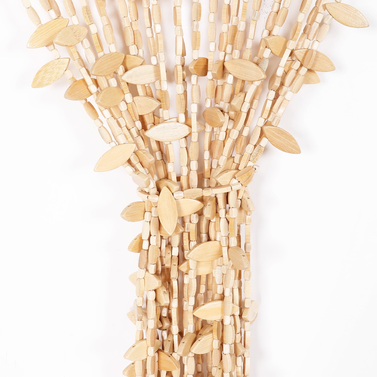 Bamboo Beaded Curtain for Door Doorway Hippie Window