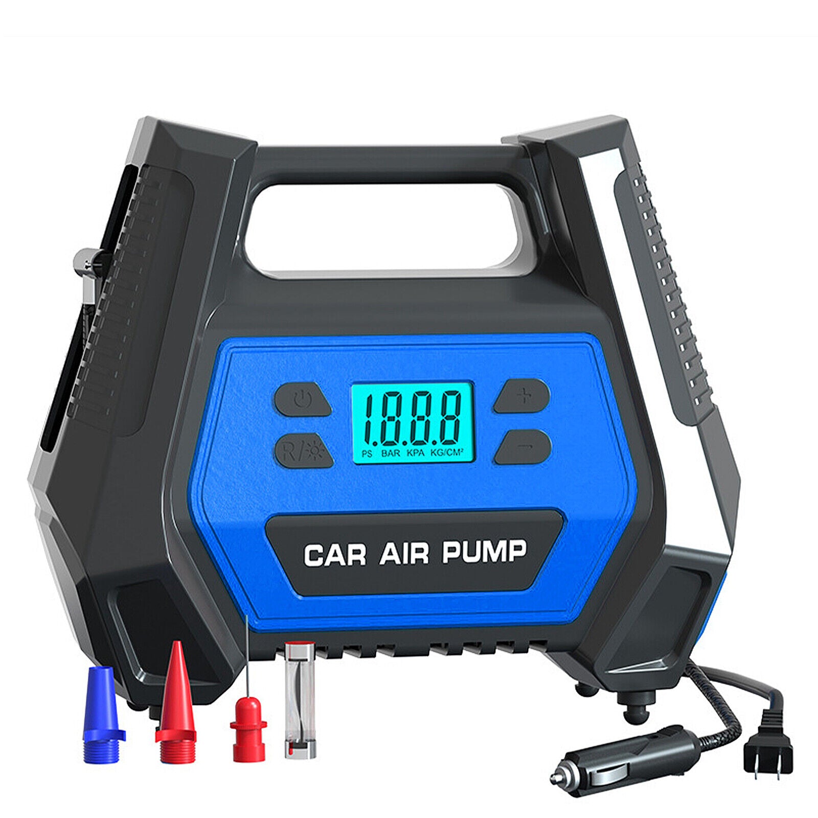 Tire Inflator Portable DC/AC Air Pump for Car Tires, Ball, Bike