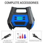 Tire Inflator Portable DC/AC Air Pump for Car Tires, Ball, Bike