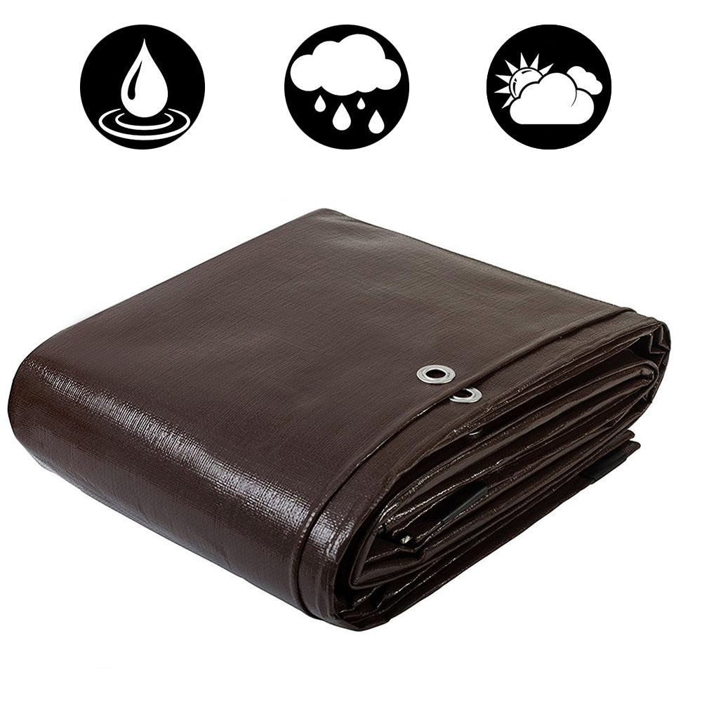20'x 24' Extra Thick Waterproof Poly Tarp Cover