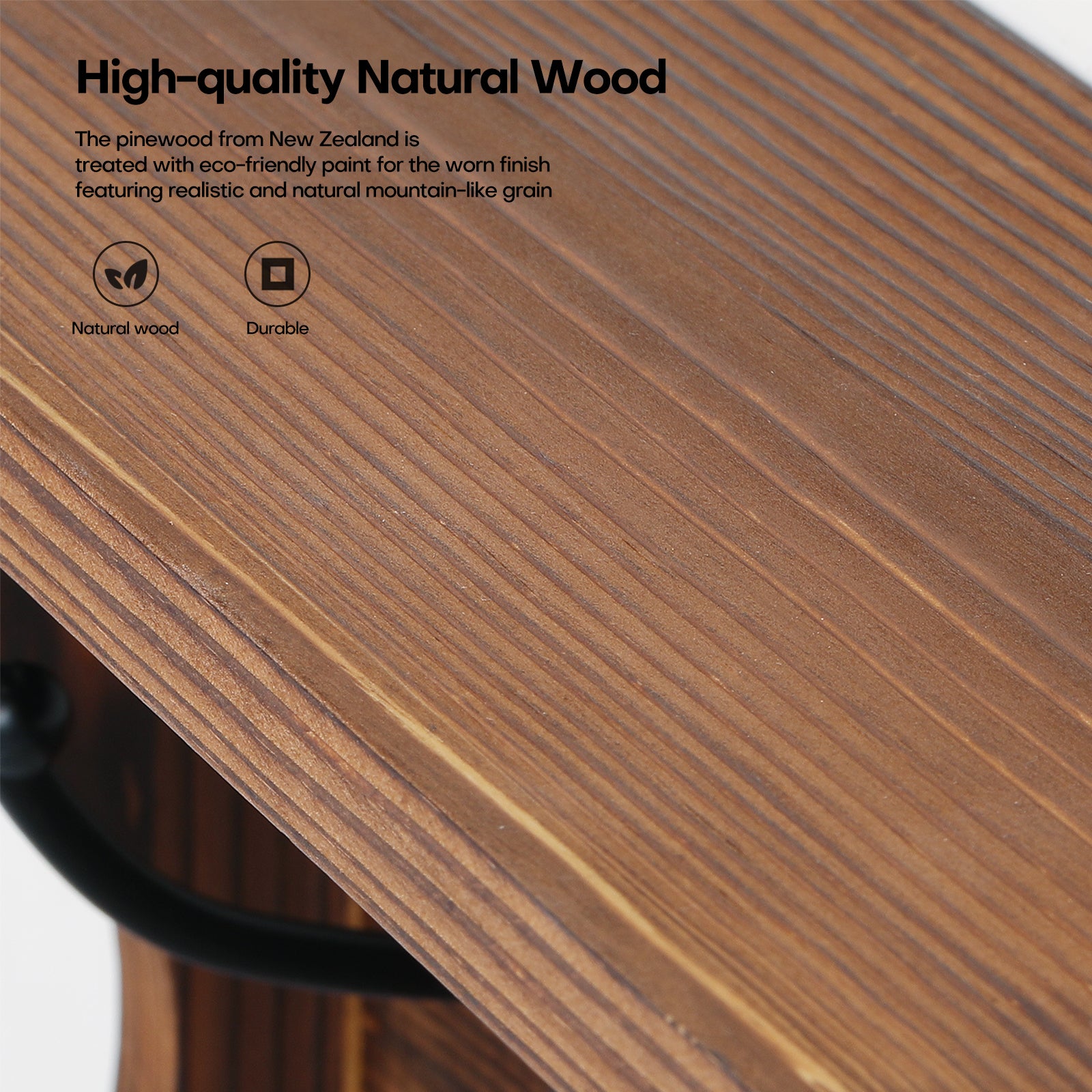 26in Coat Hooks Wall Mount with Shelf