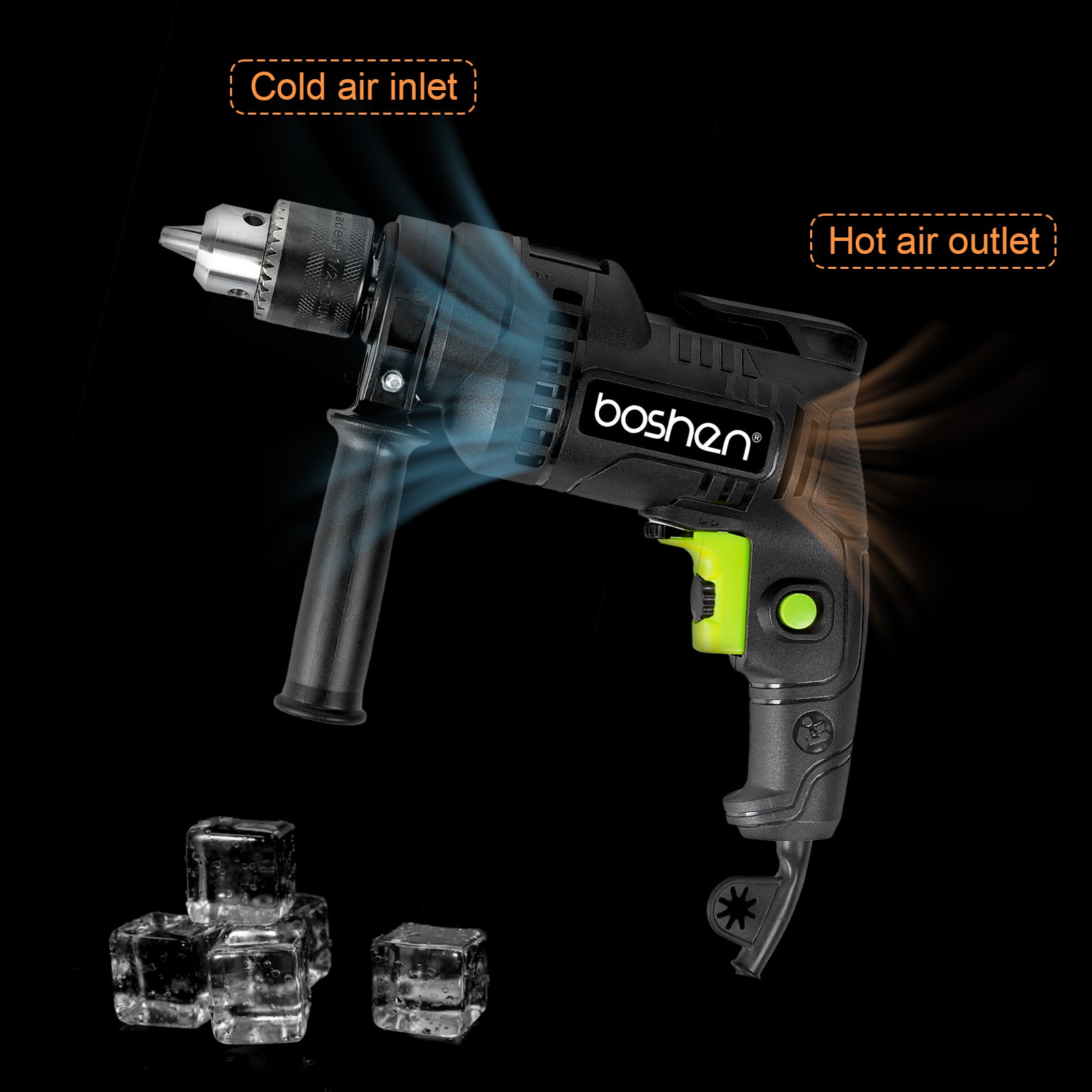 750W Corded Electric Drill