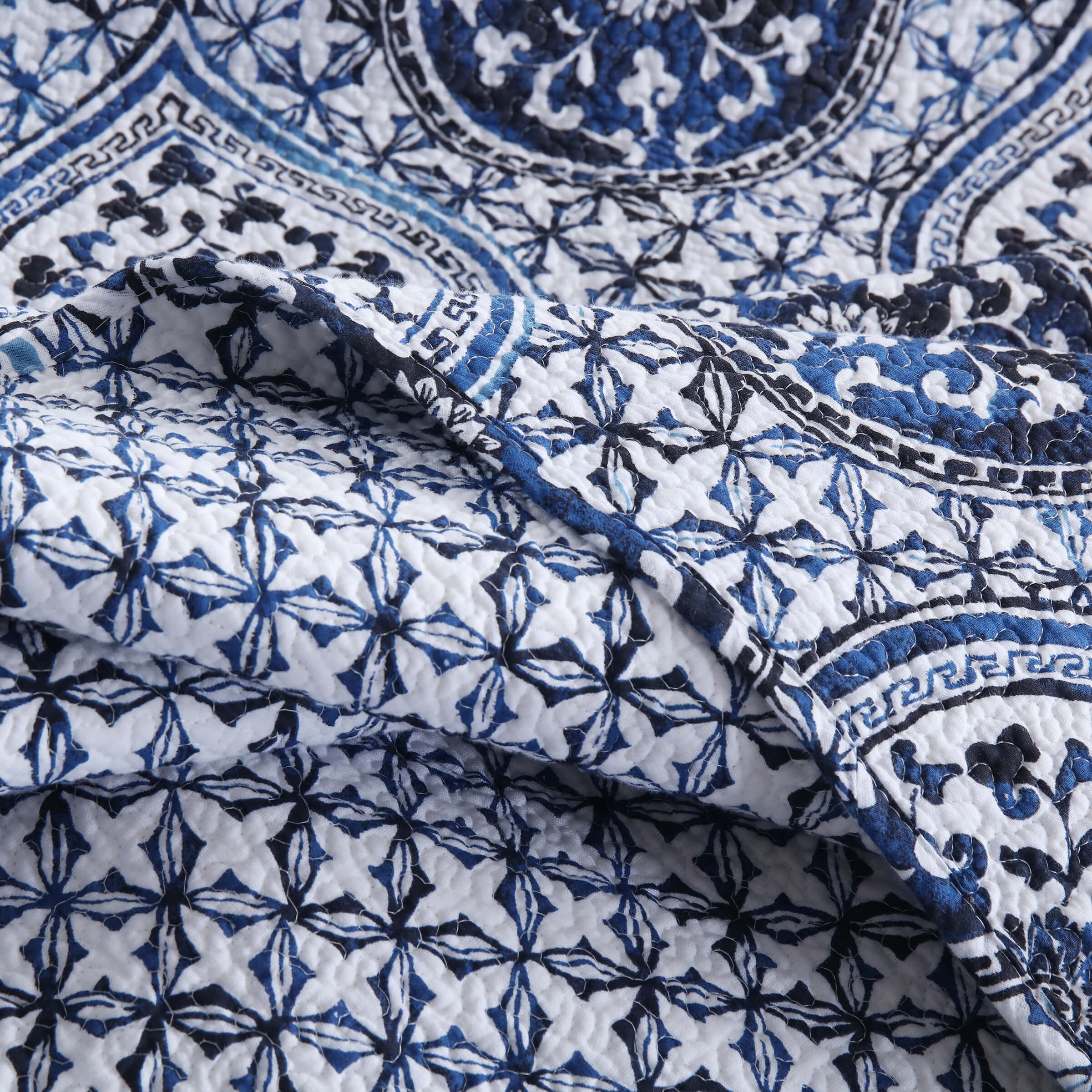 Clearance Exotic Cotton Quilt Set Reversible Bedspread Lightweight for All Season, Queen Size