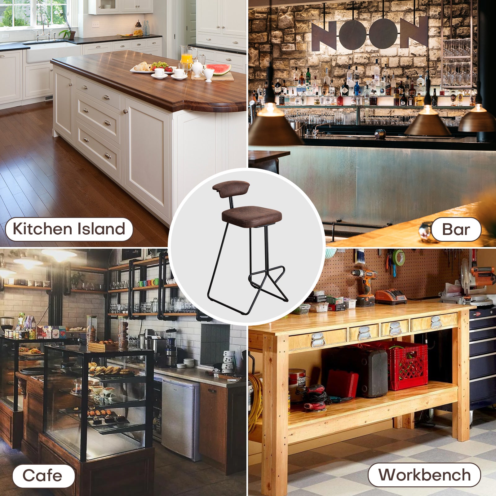 29inch Bar Stools Set of 2