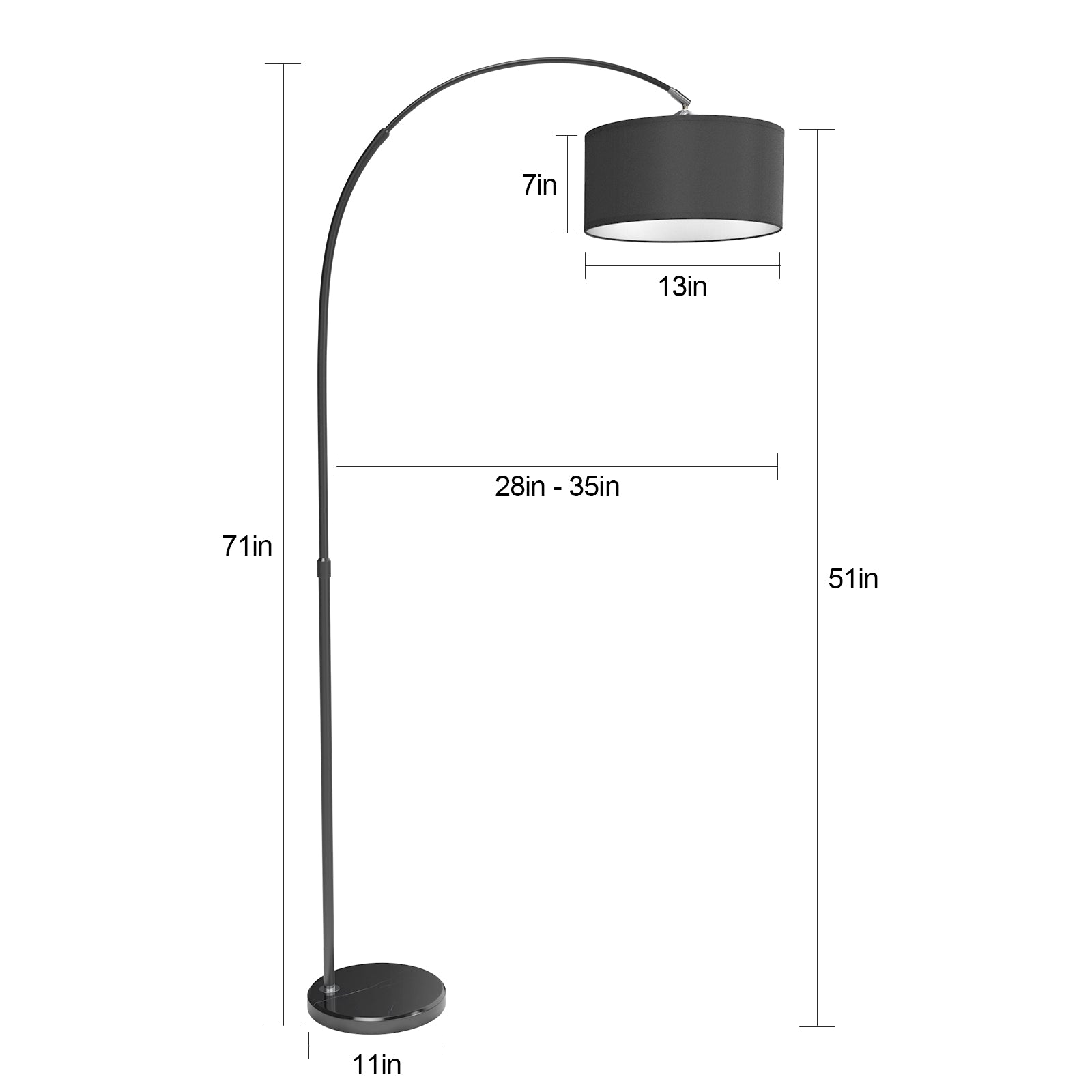 72inch Floor Lamp