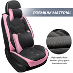 OTOEZ 5 Seat Universal Car PU Leather Seat Cover