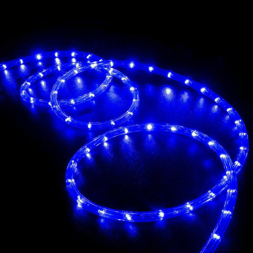 Bright 110V Outdoor LED Rope Light Waterproof Strip Lighting