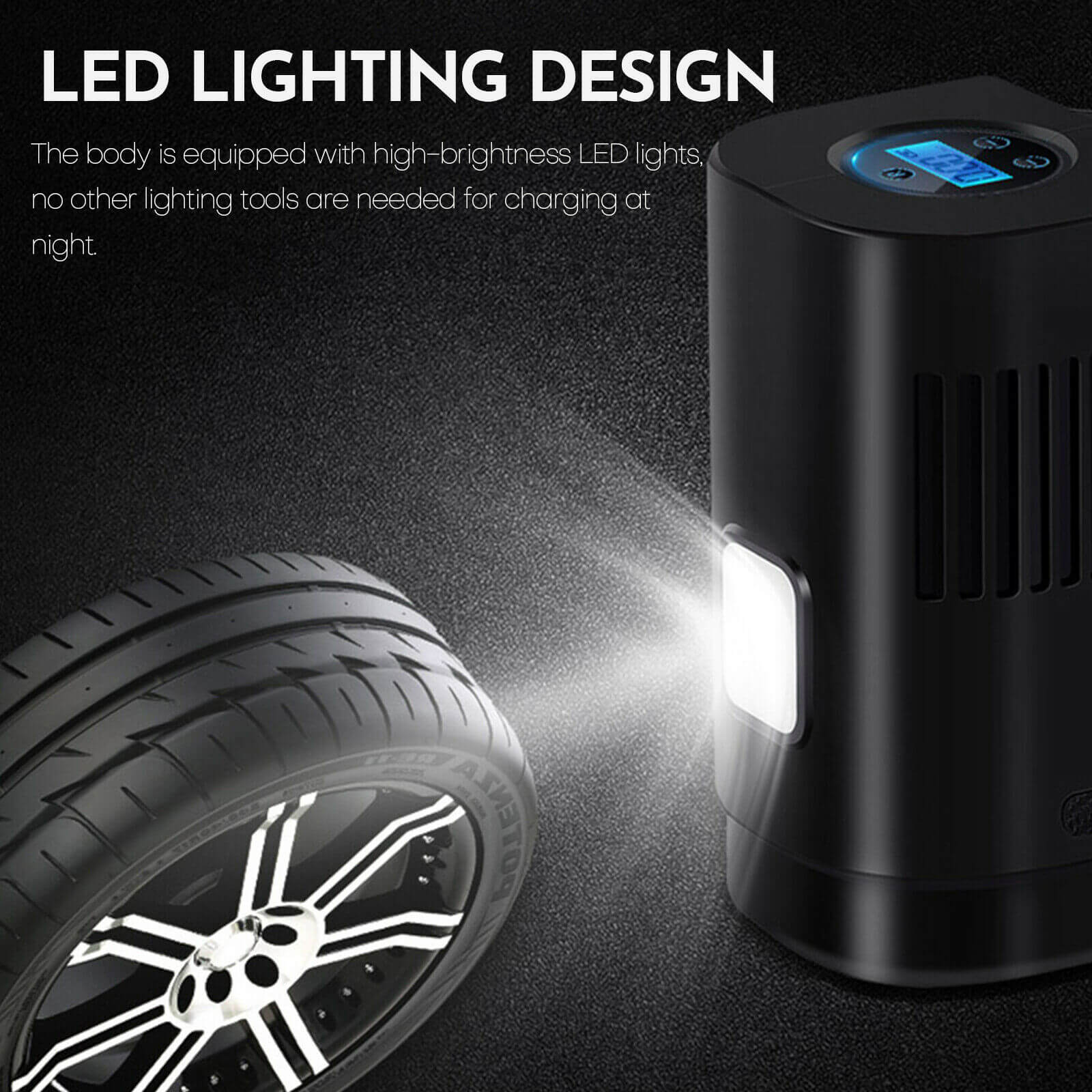 12V Car Tire Inflator design