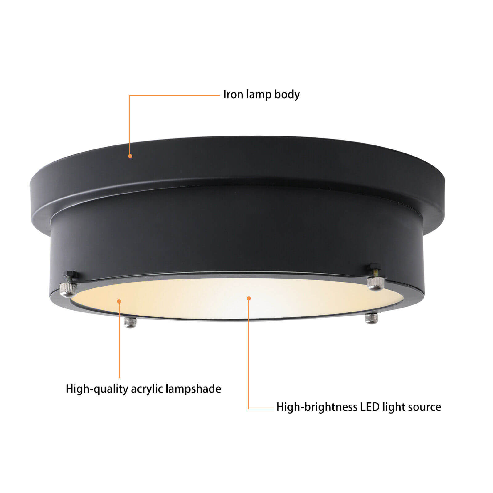 12W LED Ceiling Light detail