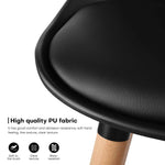 Features of 29" PU Leather Chair Bar Stools, 2/4Pcs