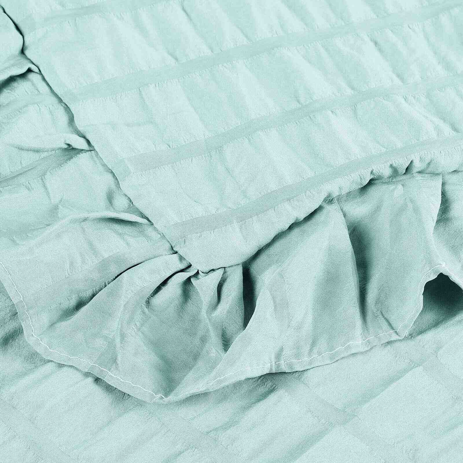 detail of 3-Piece Ruffled Comforter Sets
