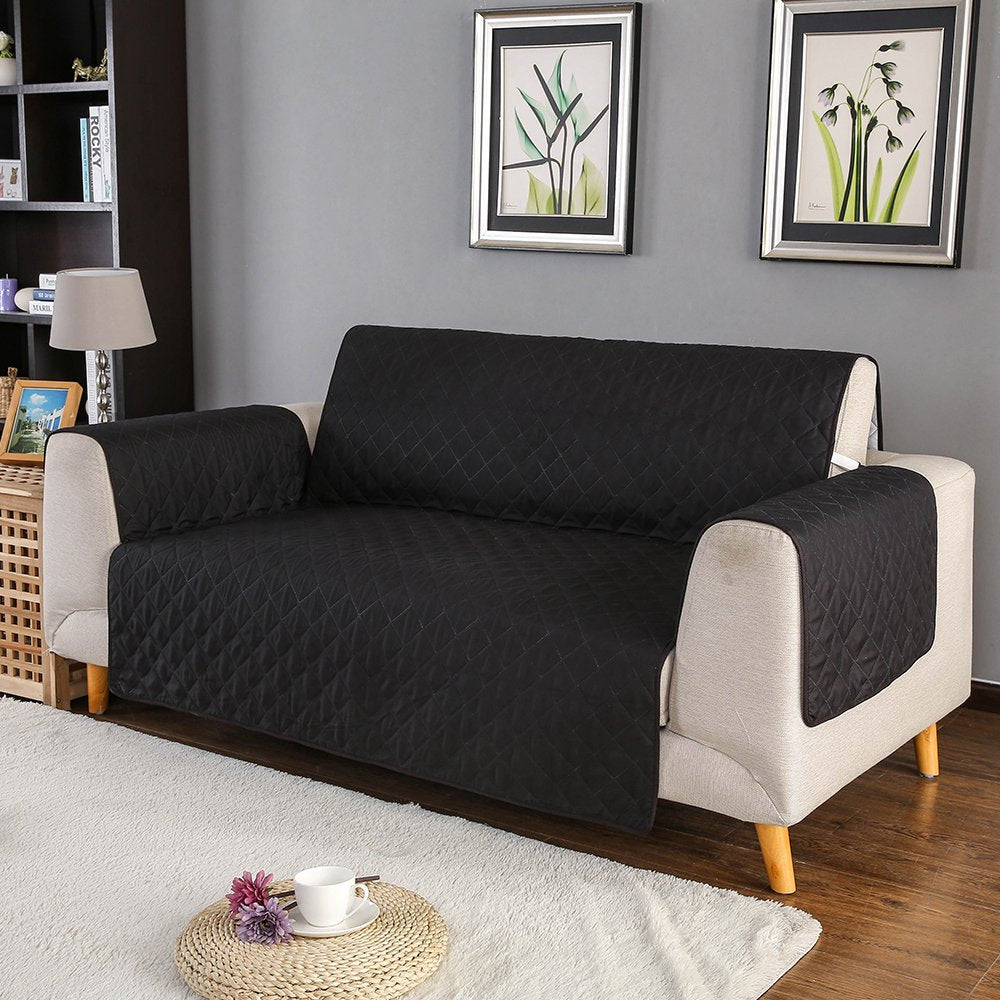 Black Sofa Cover