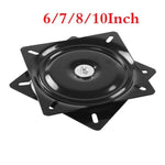 360º Square Bearing Swivel Plate Bar Chair Stool
