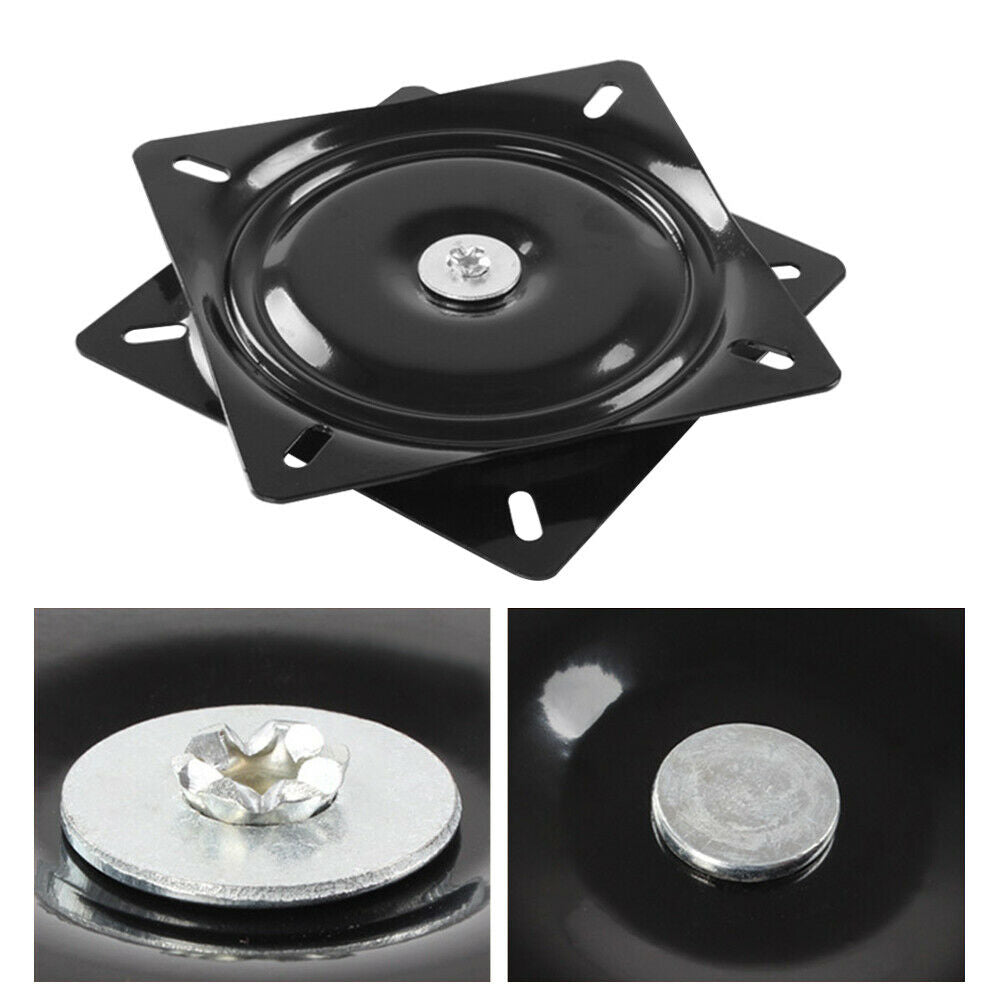 Display of 360º Square Bearing Swivel Plate Bar Chair Stool