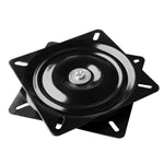 Front of 360º Square Bearing Swivel Plate Bar Chair Stool