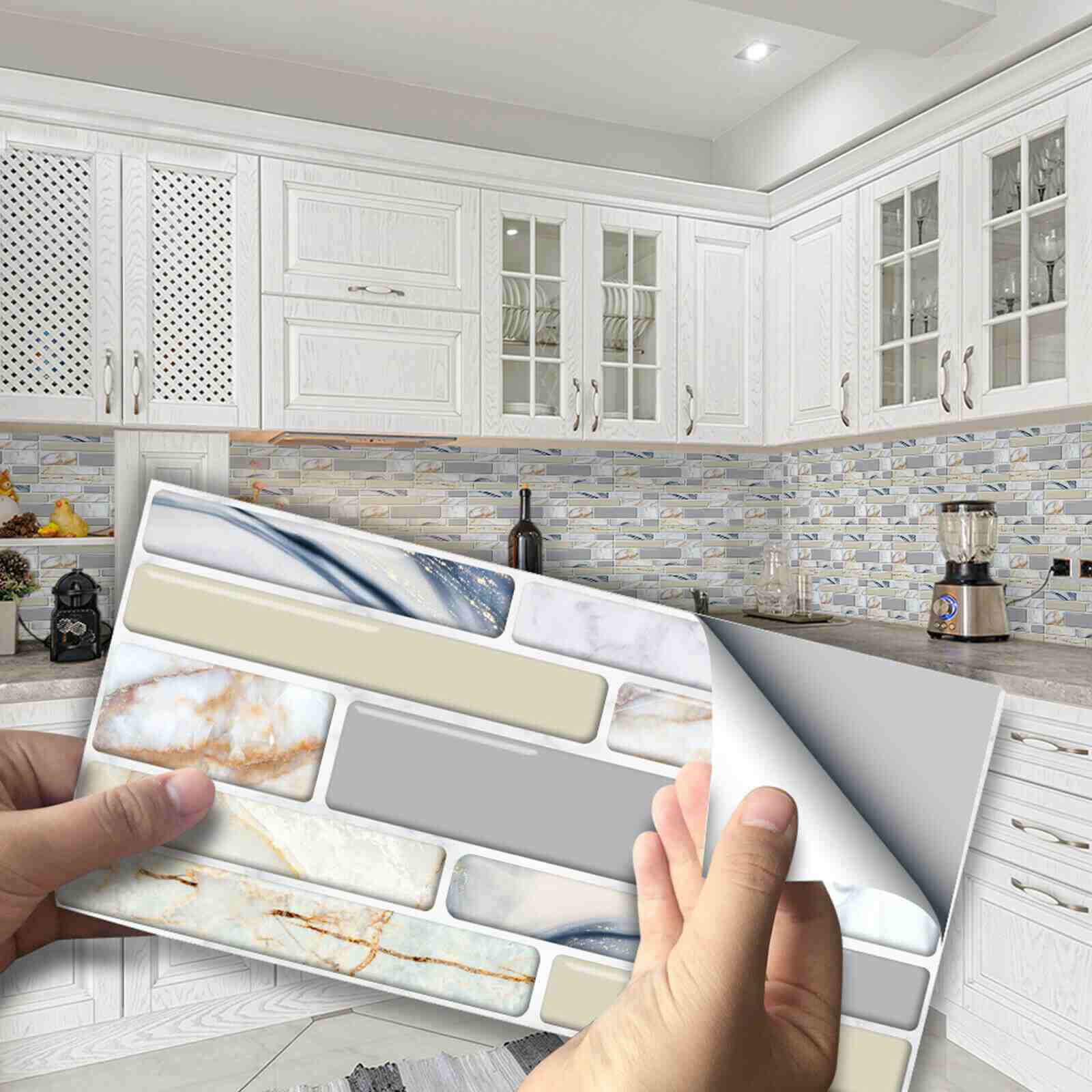 Self-Adhesive Peel & Stick Mosaic Tiles Decor