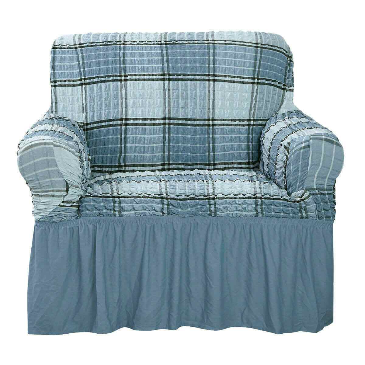 3D Universal Bubble Lattice Sofa Stretch Slipcover