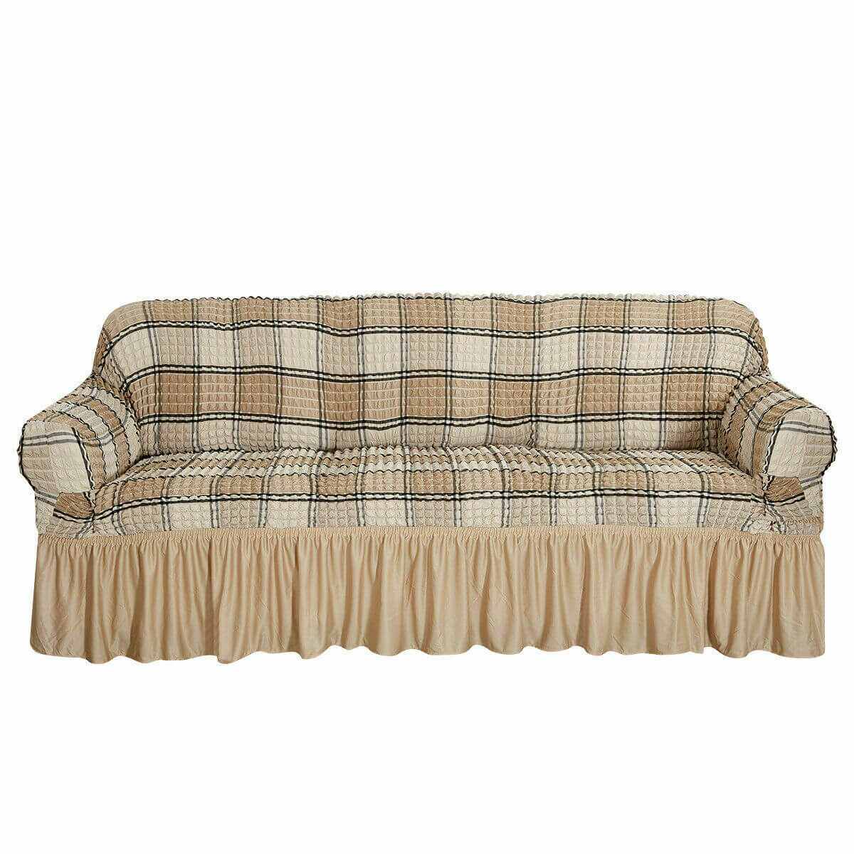 3D Universal Bubble Lattice Sofa Stretch Slipcover