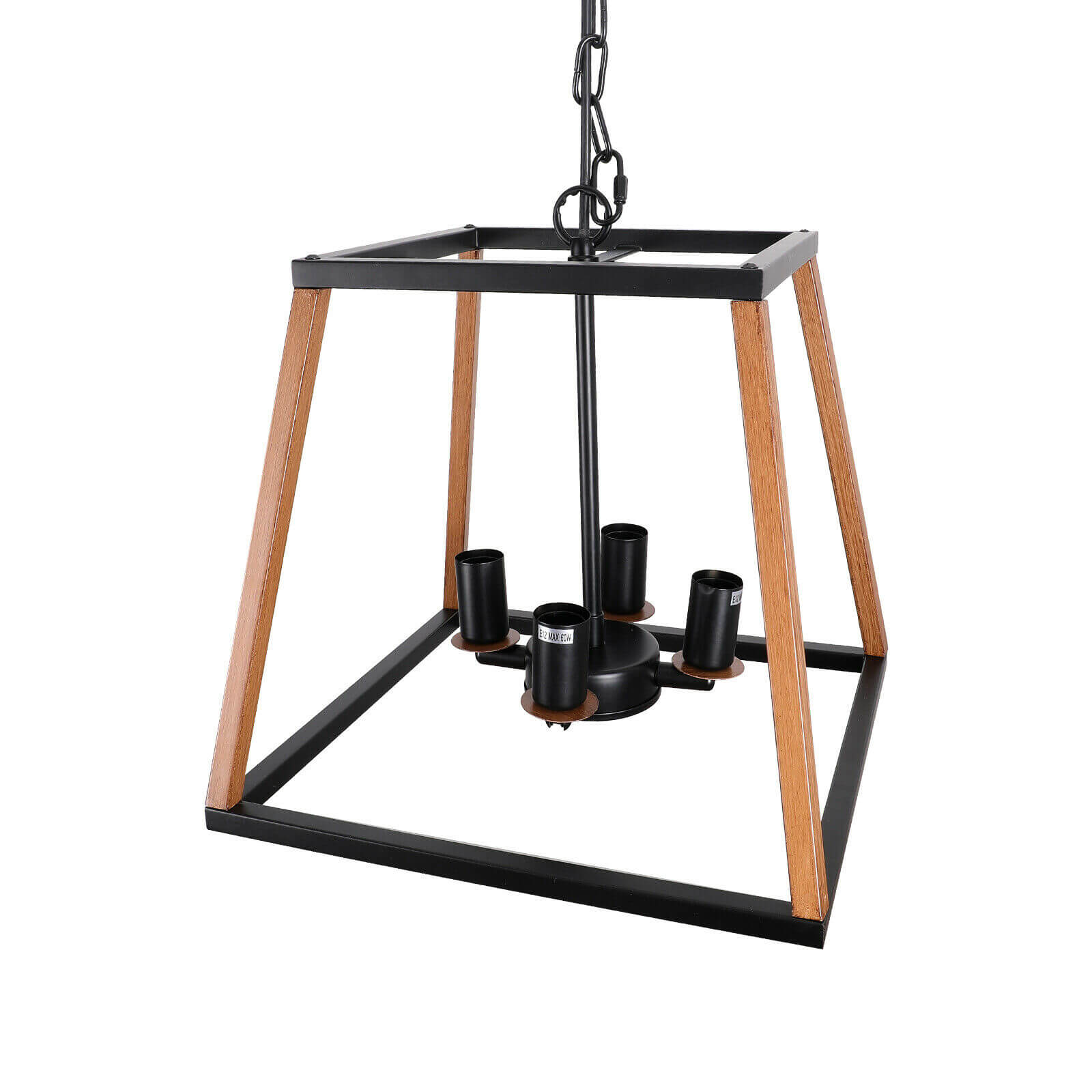 Stylish 4-Light Vintage Farmhouse Metal Chandelier