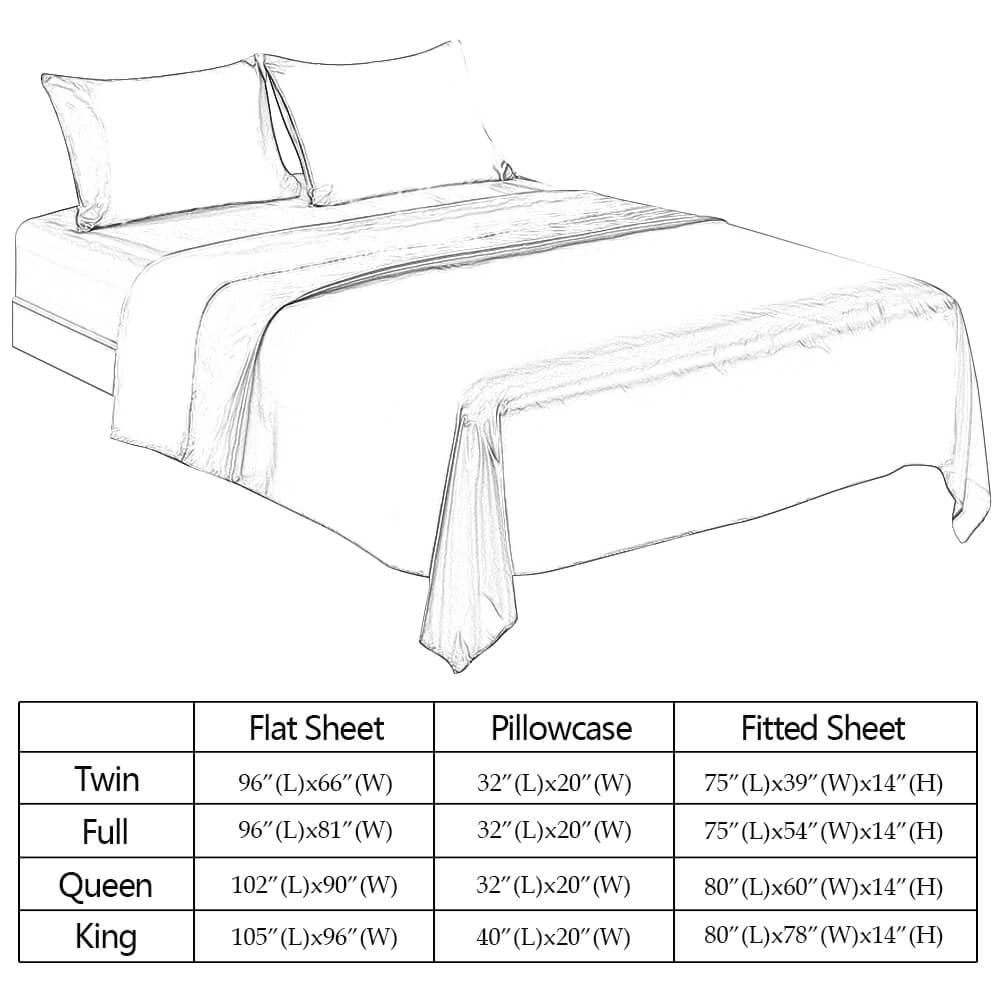 4 Piece Satin Silk Sheet Set - BCBMALL