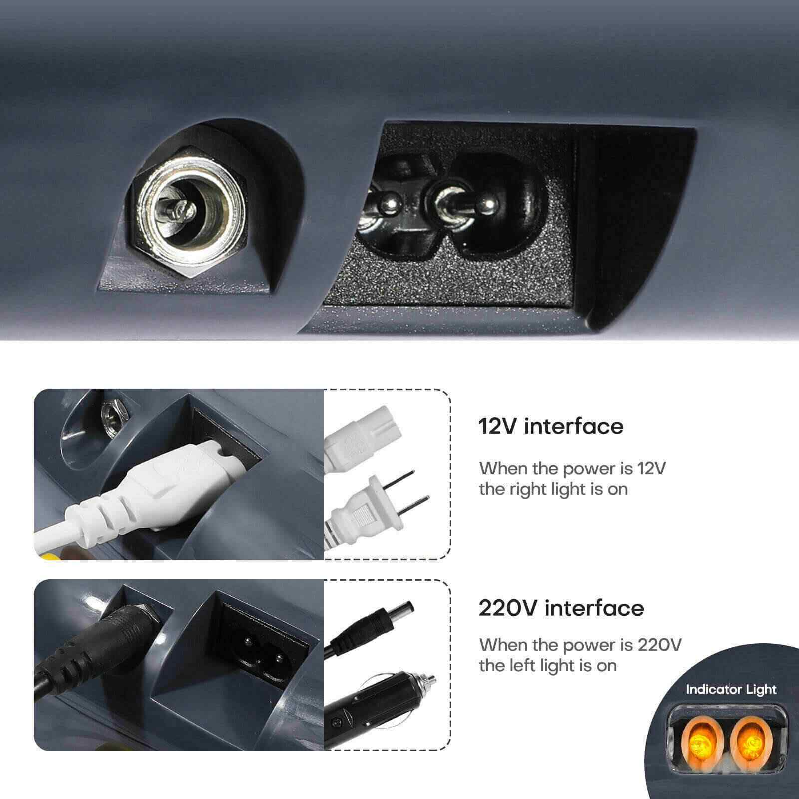 Power of 1.5L 40W Portable Electric Lunch Box Food Warmer w/ Bag