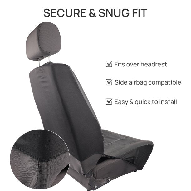 OTOEZ Universal Car Seat Cover 5 Seats Leather Full Set