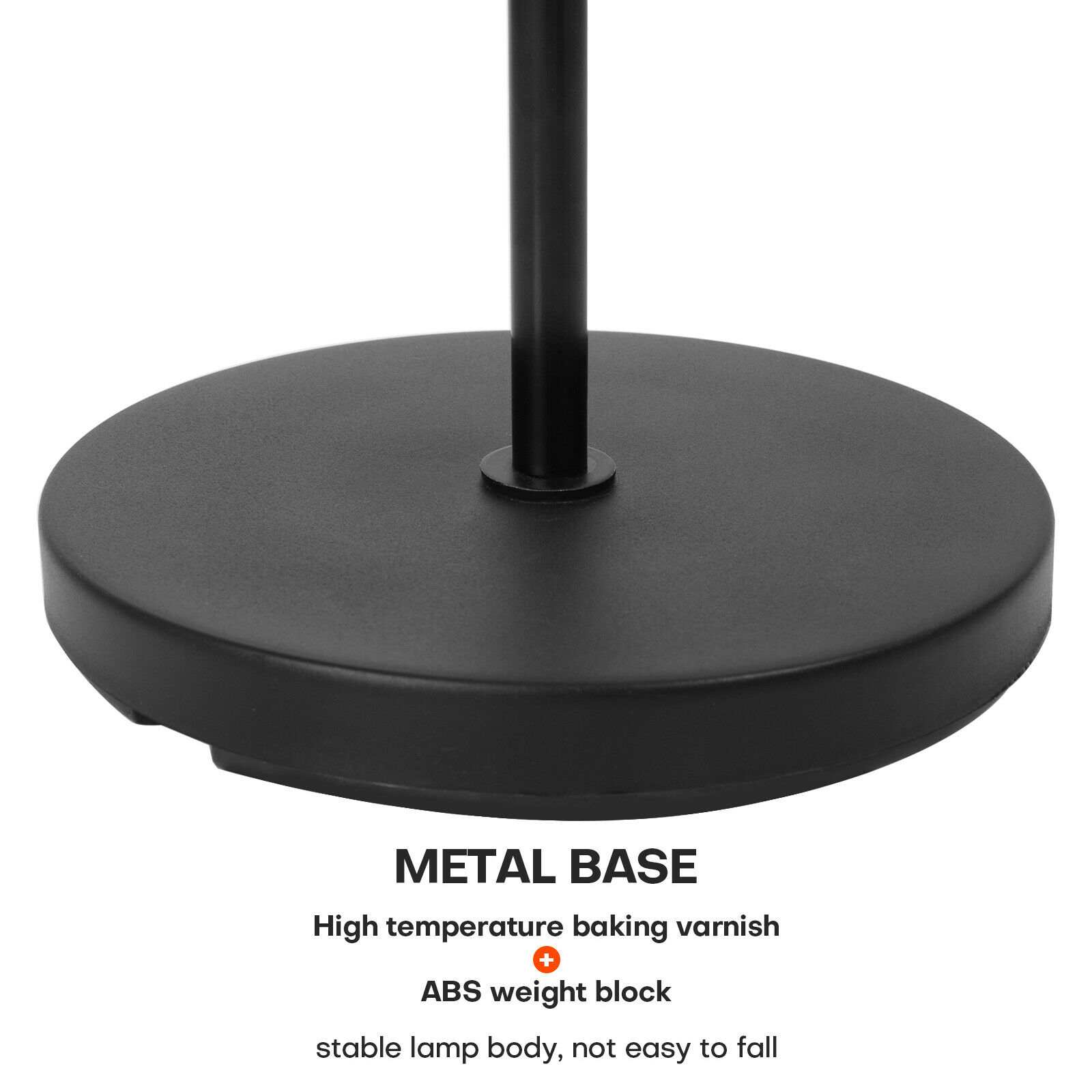 Base of 46" Modern Column Floor Lamp w/ Foot Switch