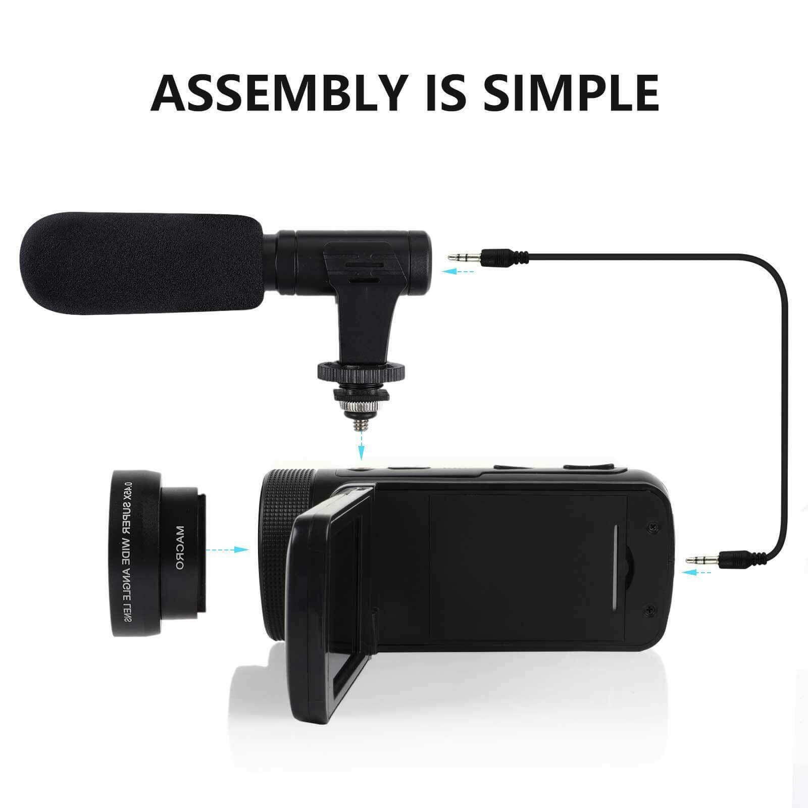 4K Video Camera Camcorder detail