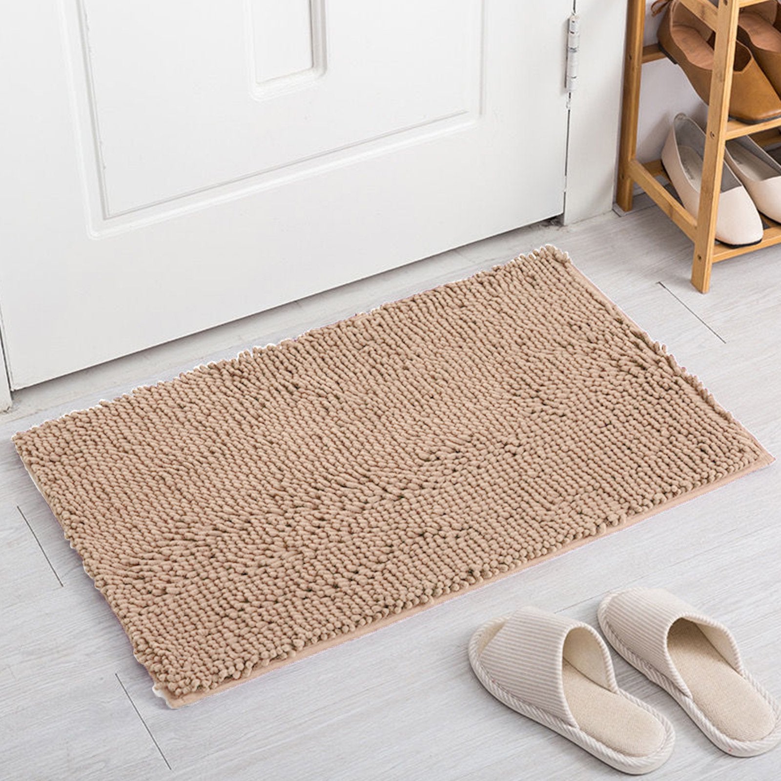 Chenille Bath Rugs Ultra Soft Washable Large Size