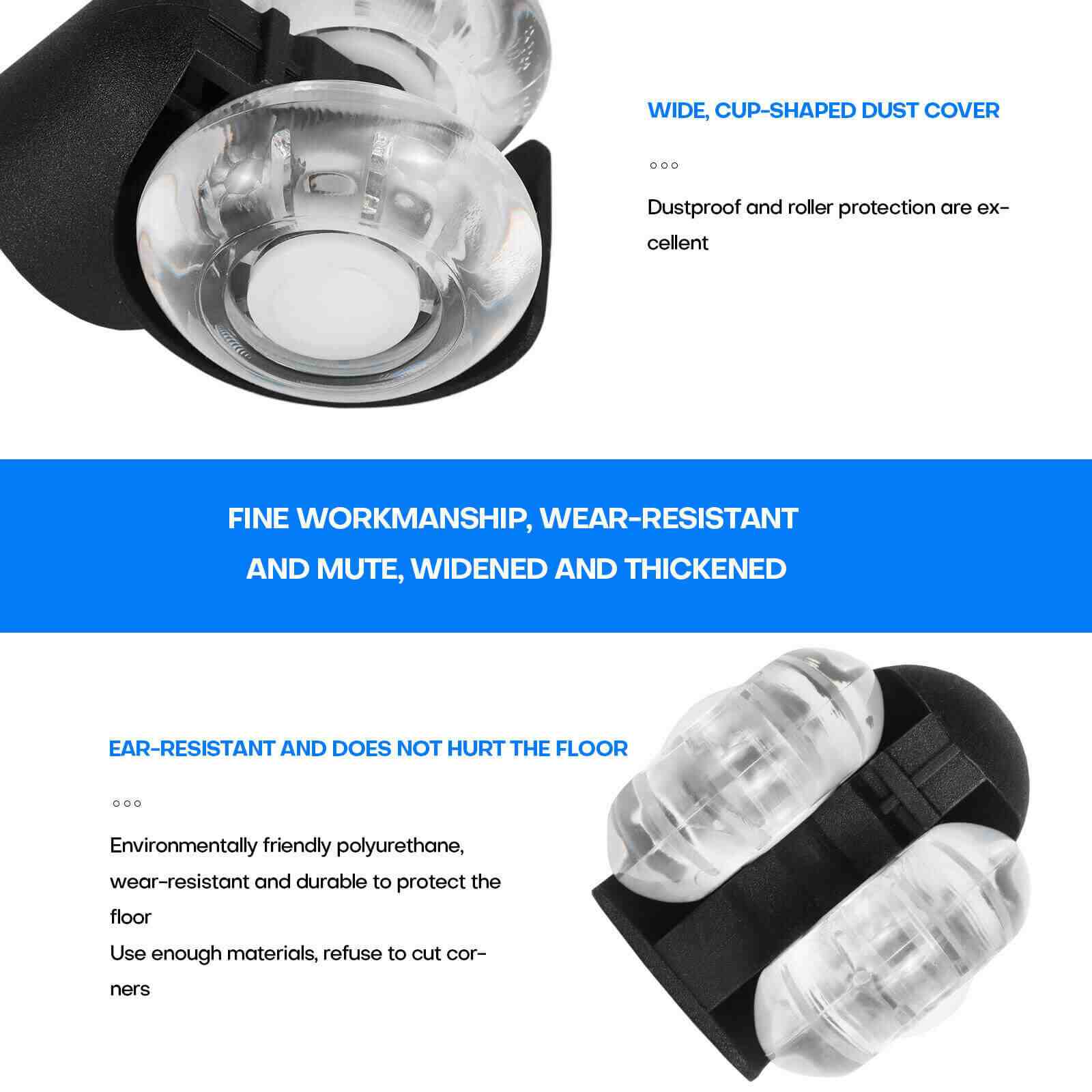 Design of 5Pcs 2" Office Chair Caster Swivel Wheels