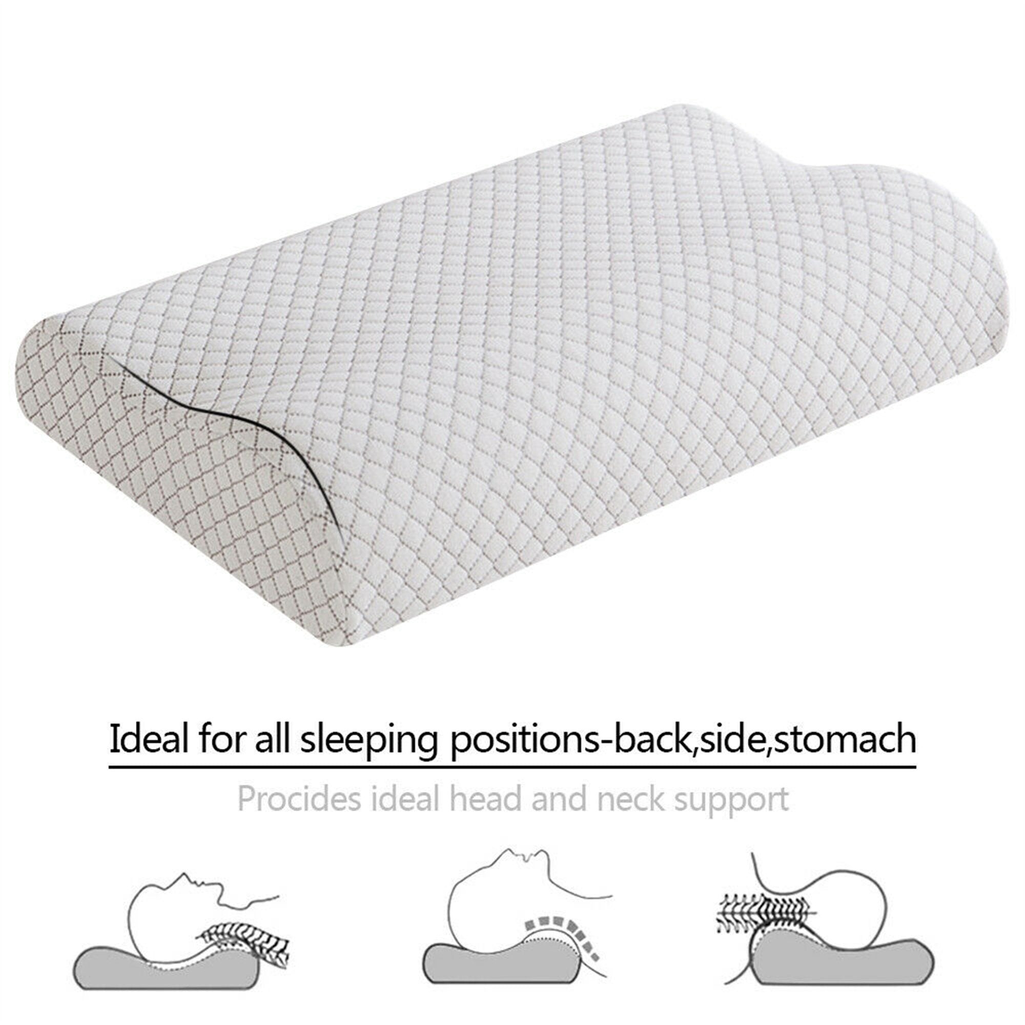 Memory Foam Pillow Orthopedic Neck Support-6