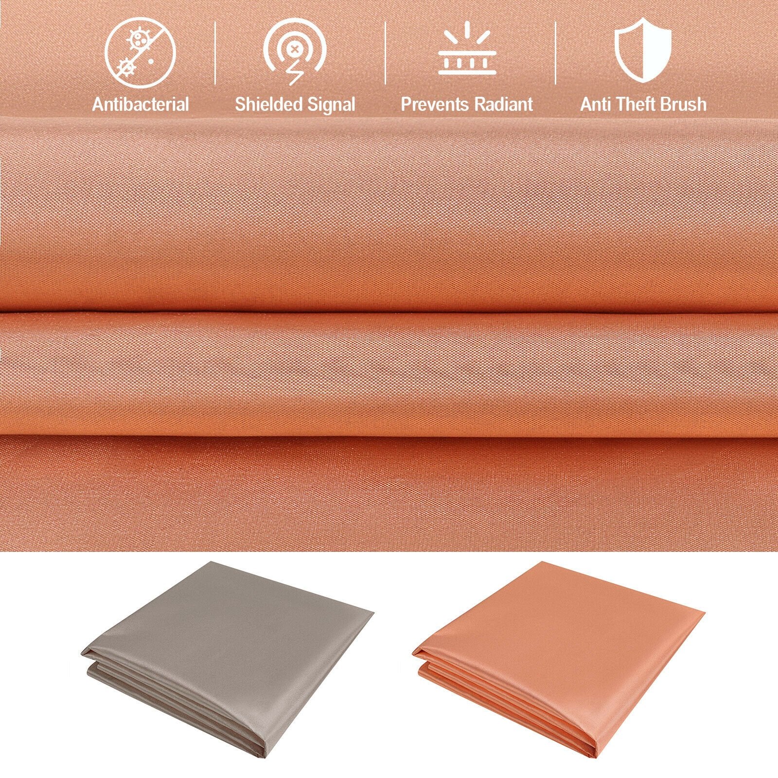 Copper Fabric Nickel Faraday Fabric EMF RFID RF EMI Radiation-4