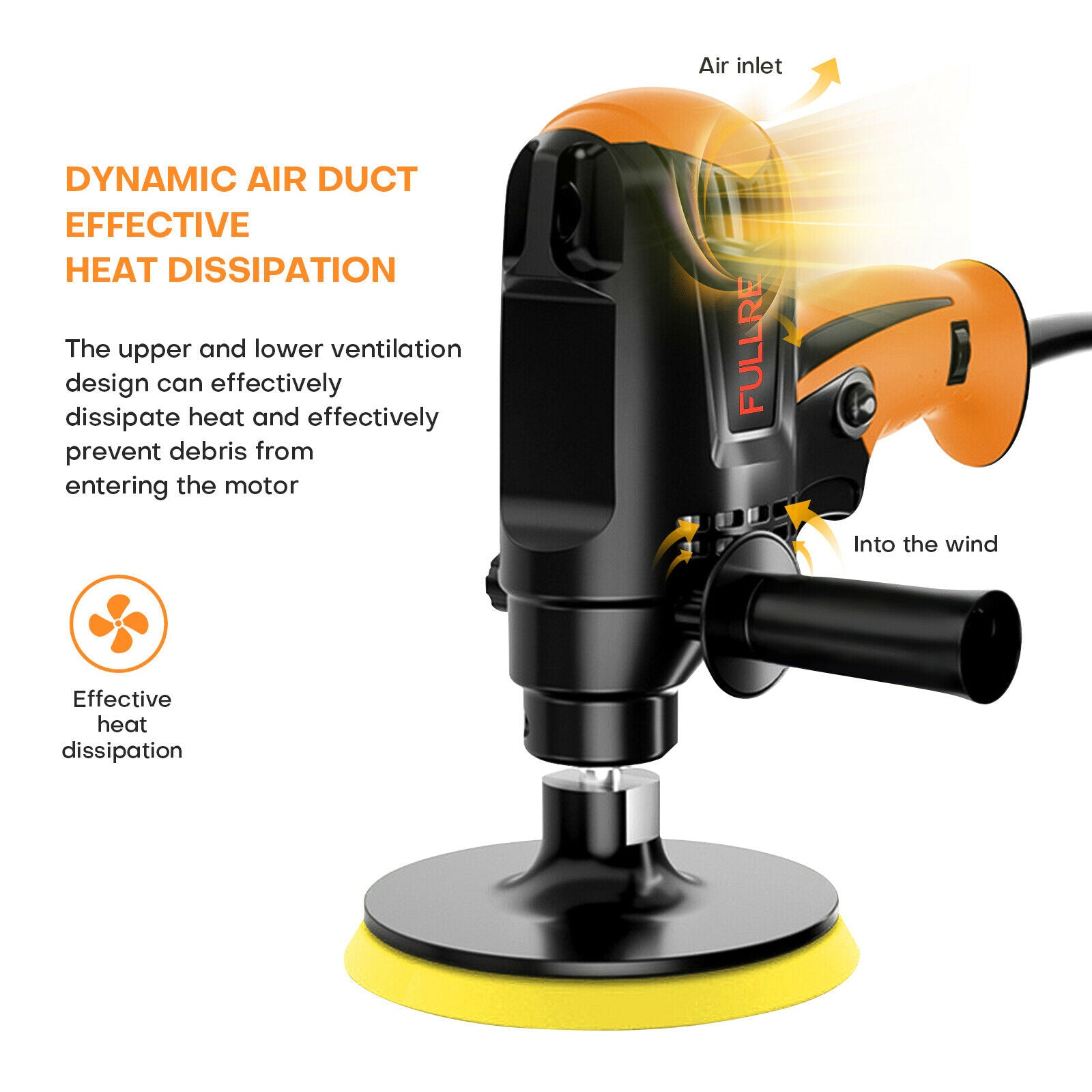 feature of 980w Car Polishers Buffers Wax Machine Kit
