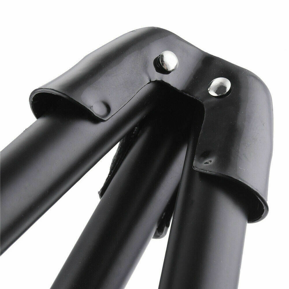 Material Display of A-Frame Acoustic Electric Guitar Bass Stand