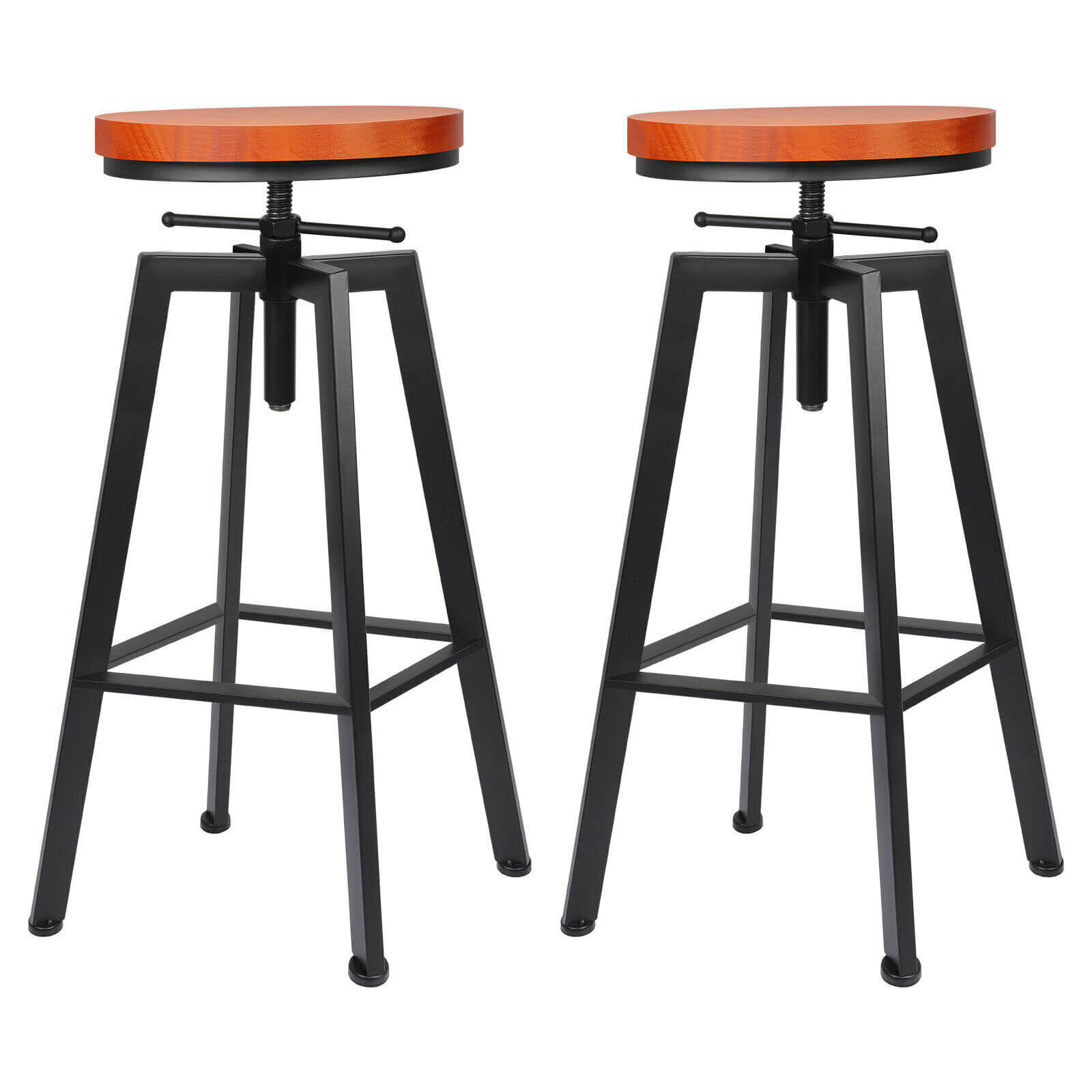 24.4"-30" Adjustable Bar Swivel Stools