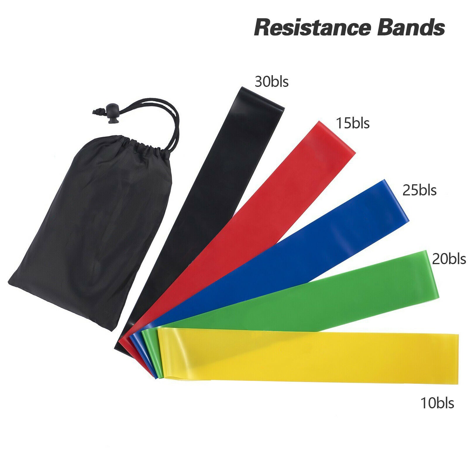 Agility Training Set, 19/42pcs resistance bands