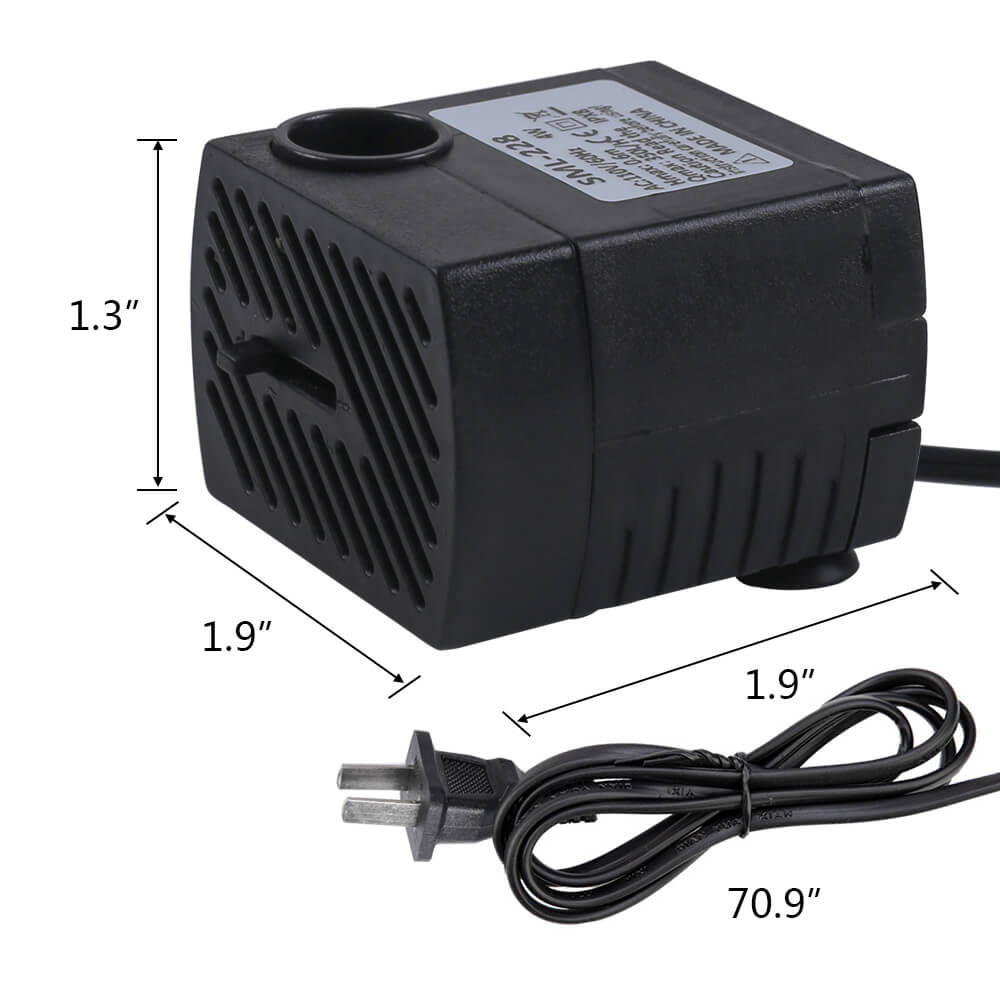 Aquarium Submersible Water Pump 4W/8W - BCBMALL