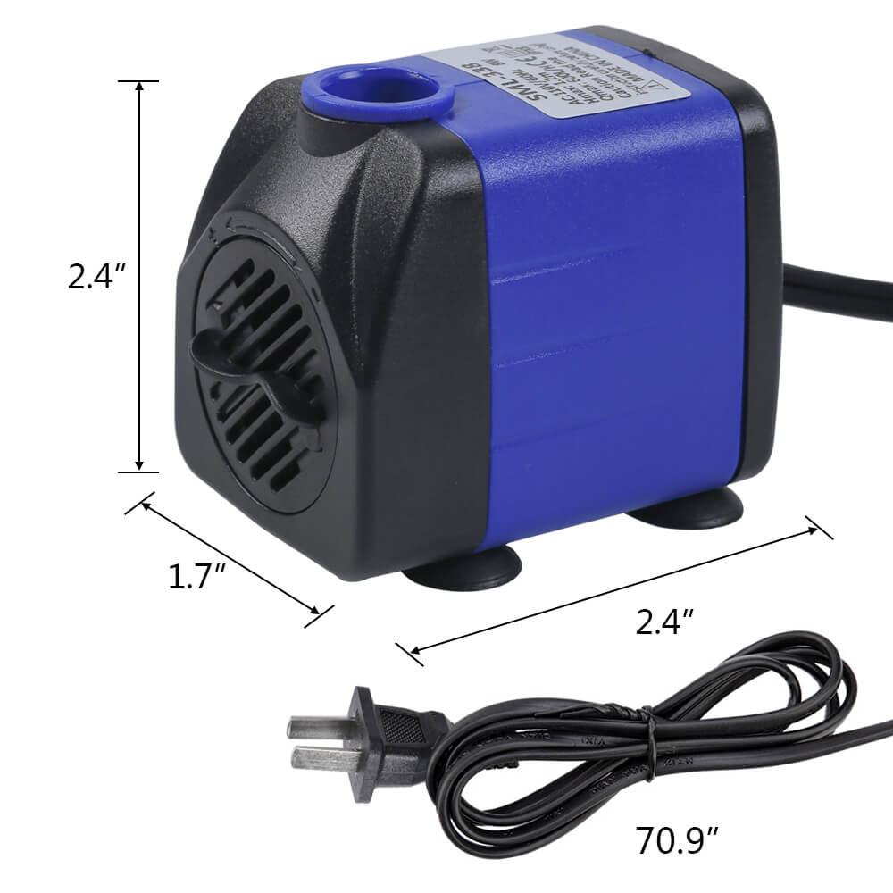 Aquarium Submersible Water Pump 4W/8W - BCBMALL