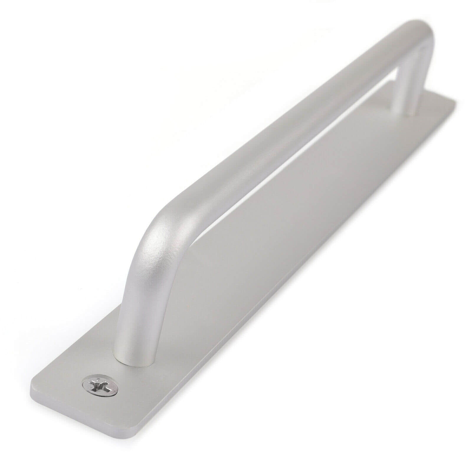 silver Barn Door Handles