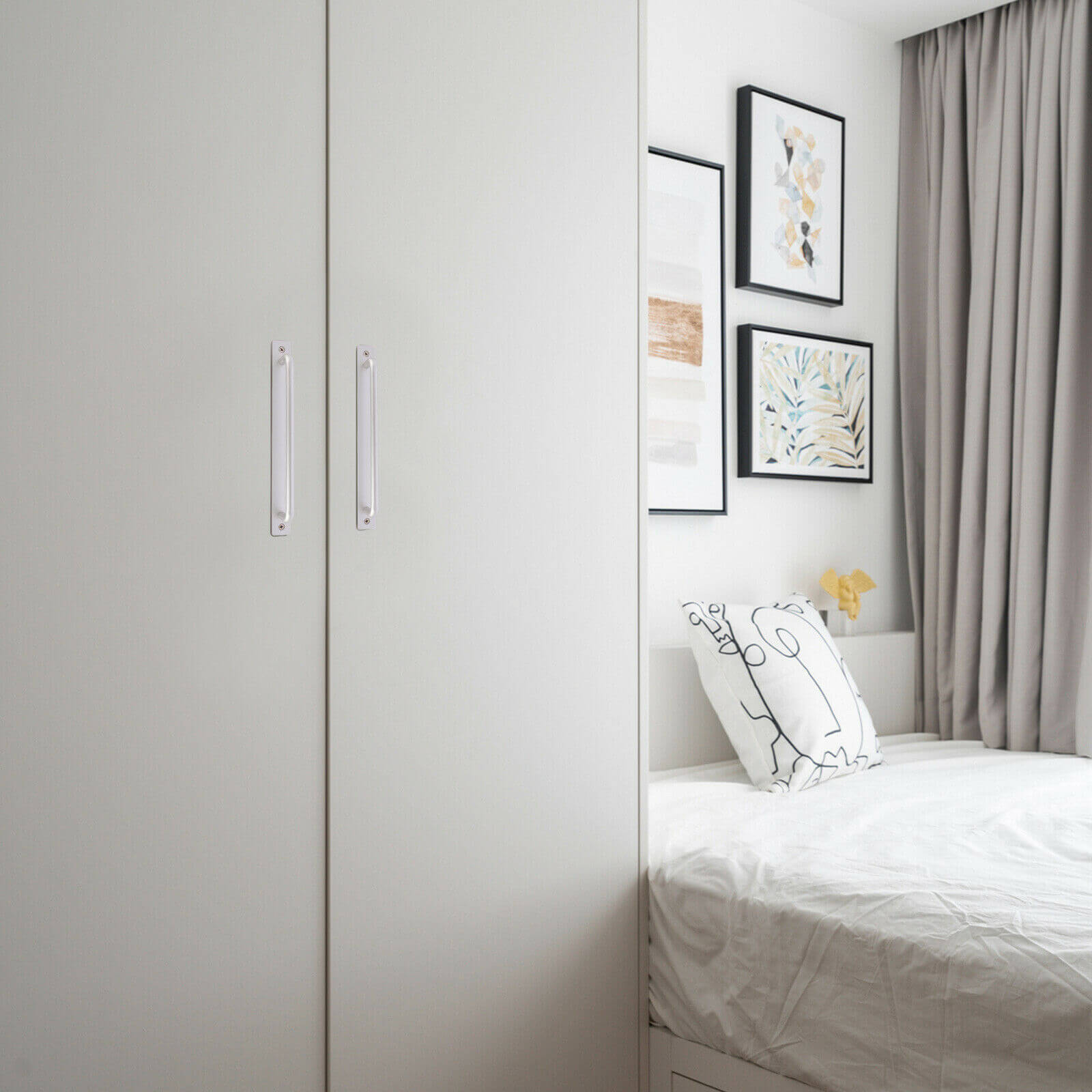 display of Barn Door Handles
