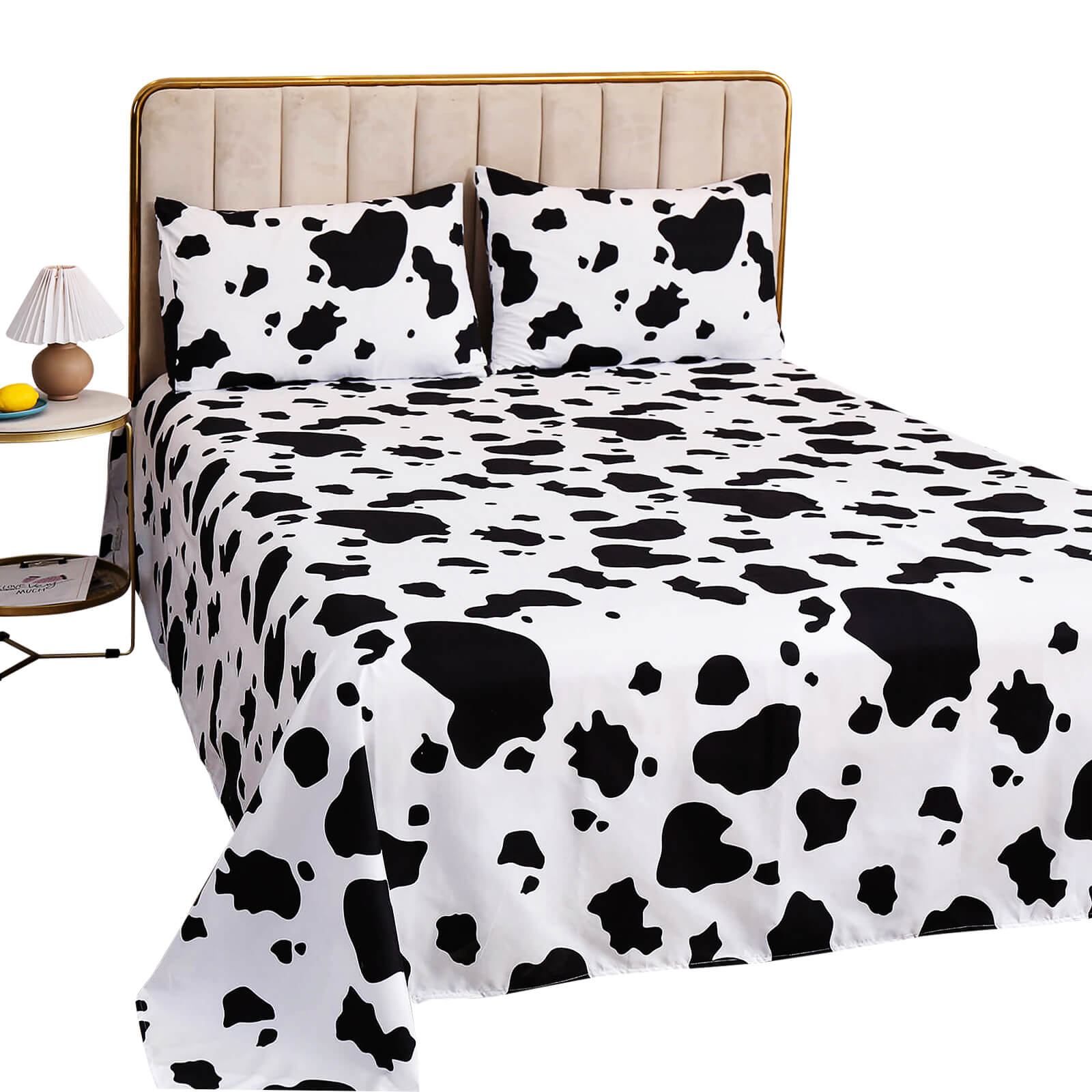 Hypoallergenic Bed Sheet Set, 4pcs